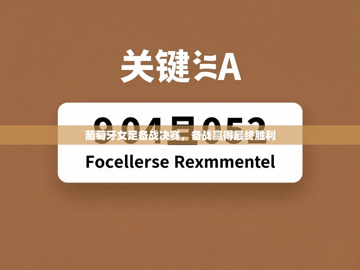 葡萄牙女足备战决赛，备战赢得最终胜利  第1张